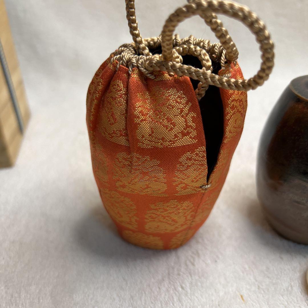 丹波焼   市野信水作  茶入