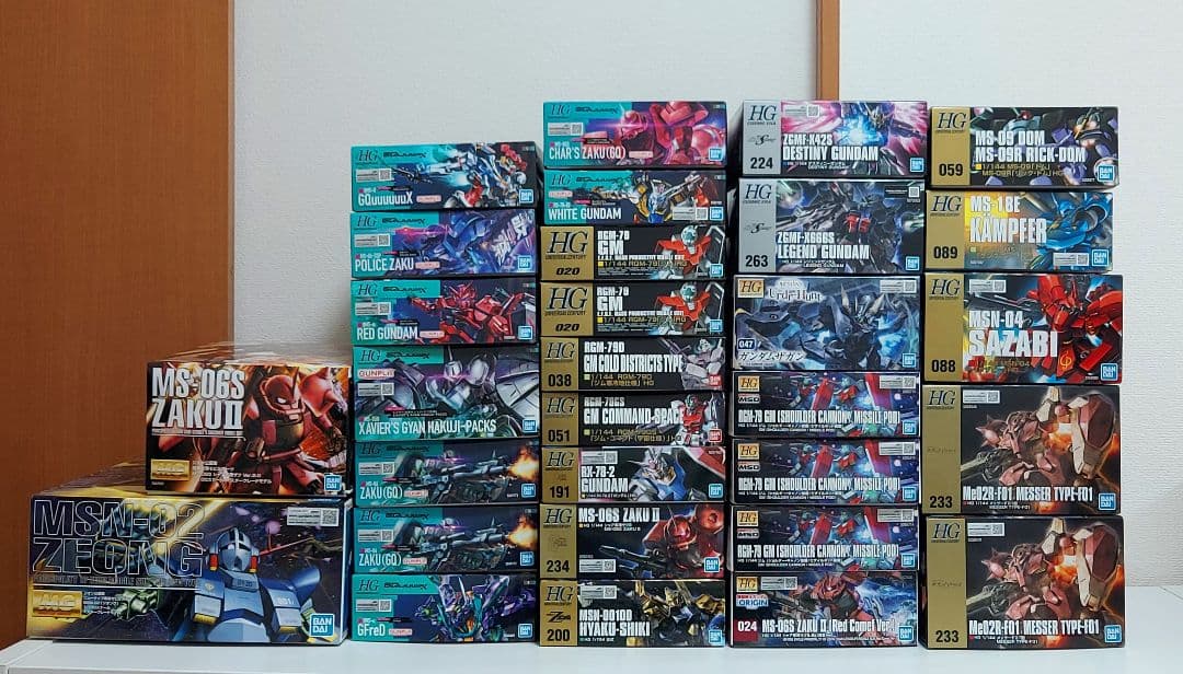 ガンプラ HG MG 30体セット まとめ売り