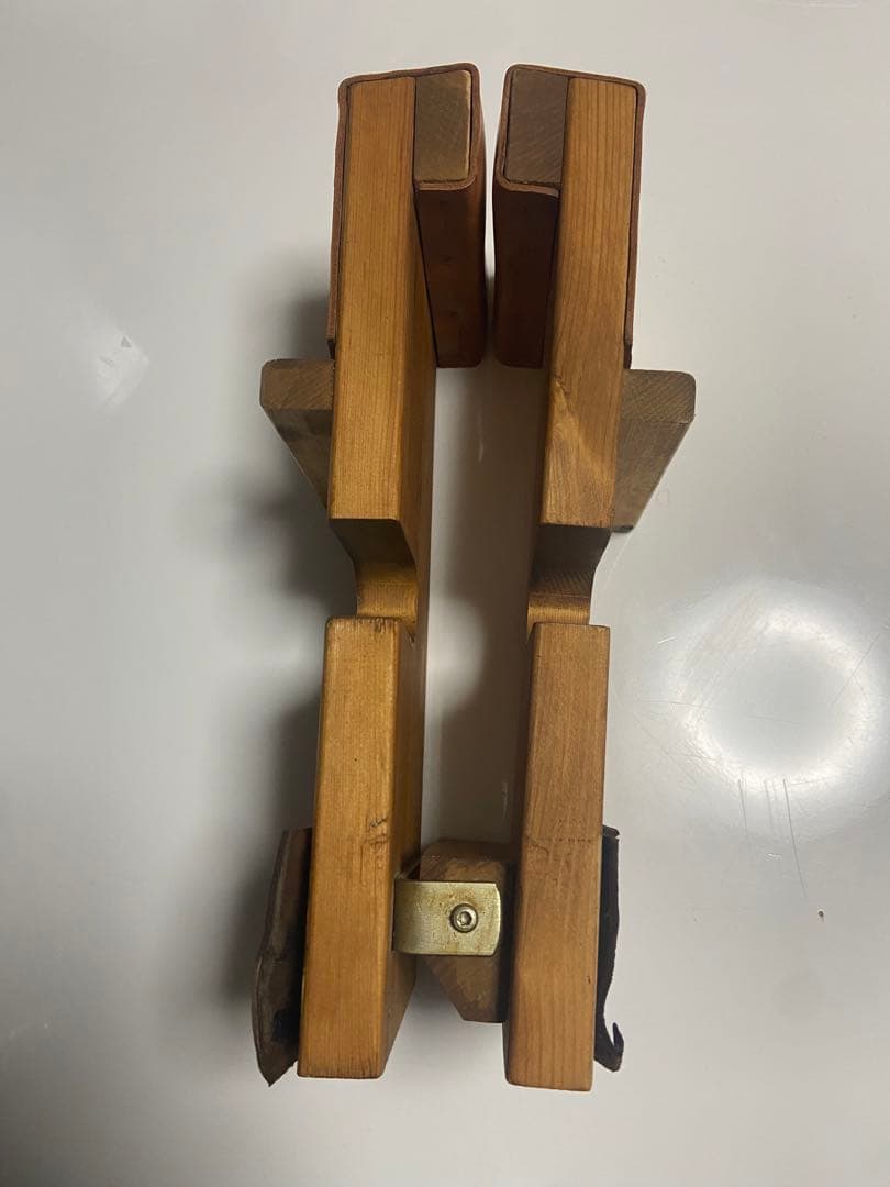 工具 クランプ レザークラフト 木製　靴作りの道具