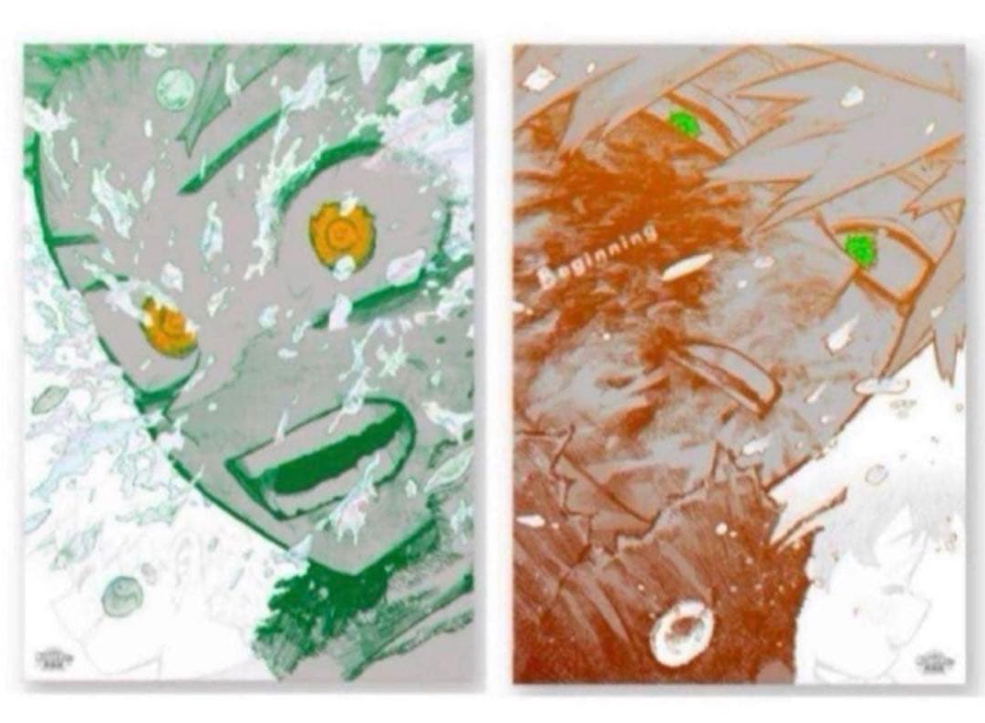 僕のヒーローアカデミア　原画展　ヒロアカ　ポスター