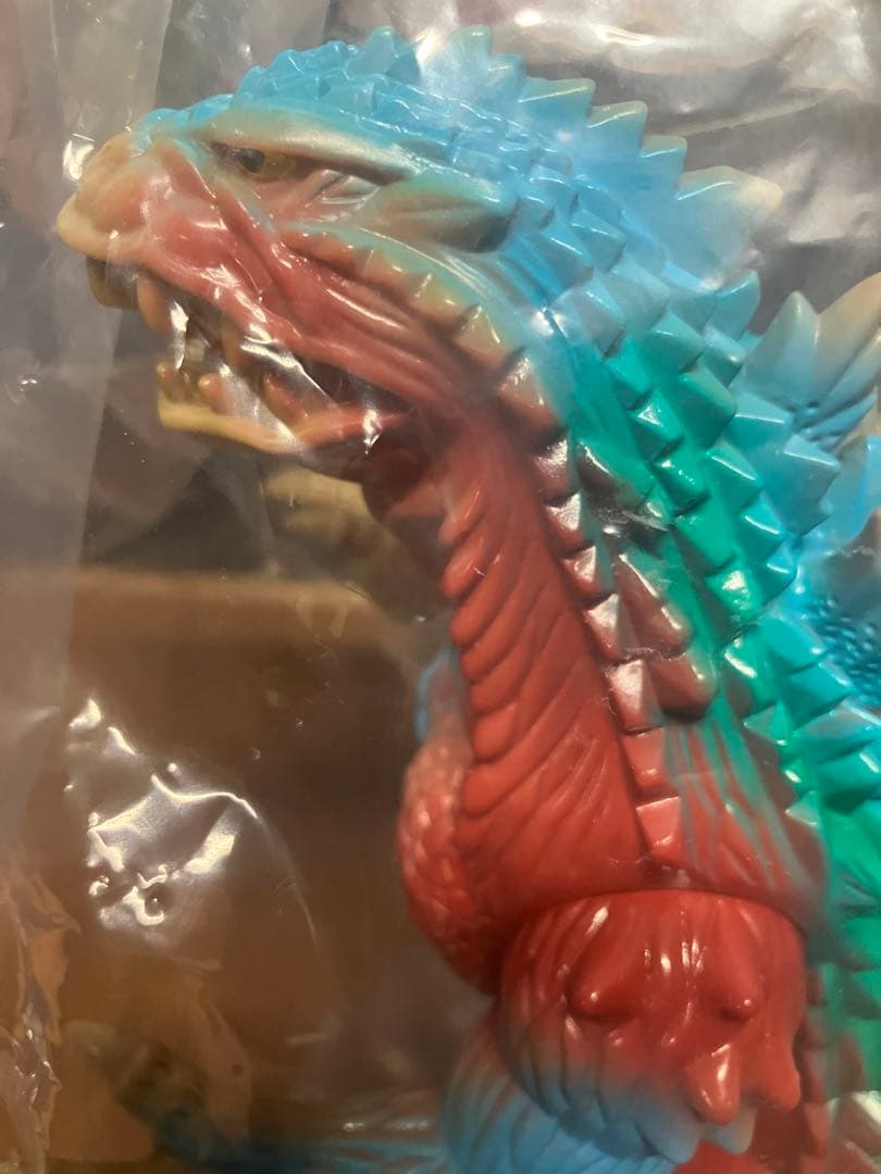 マルサンソフビ　1999 ゴジラ 350 昭和の砂色Ver.