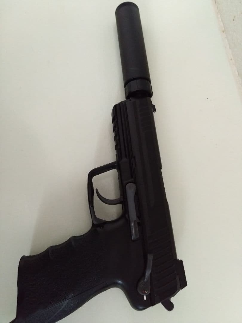 【中古美品】HK45タクティカル ブラック サプレッサー付属 【箱無し】