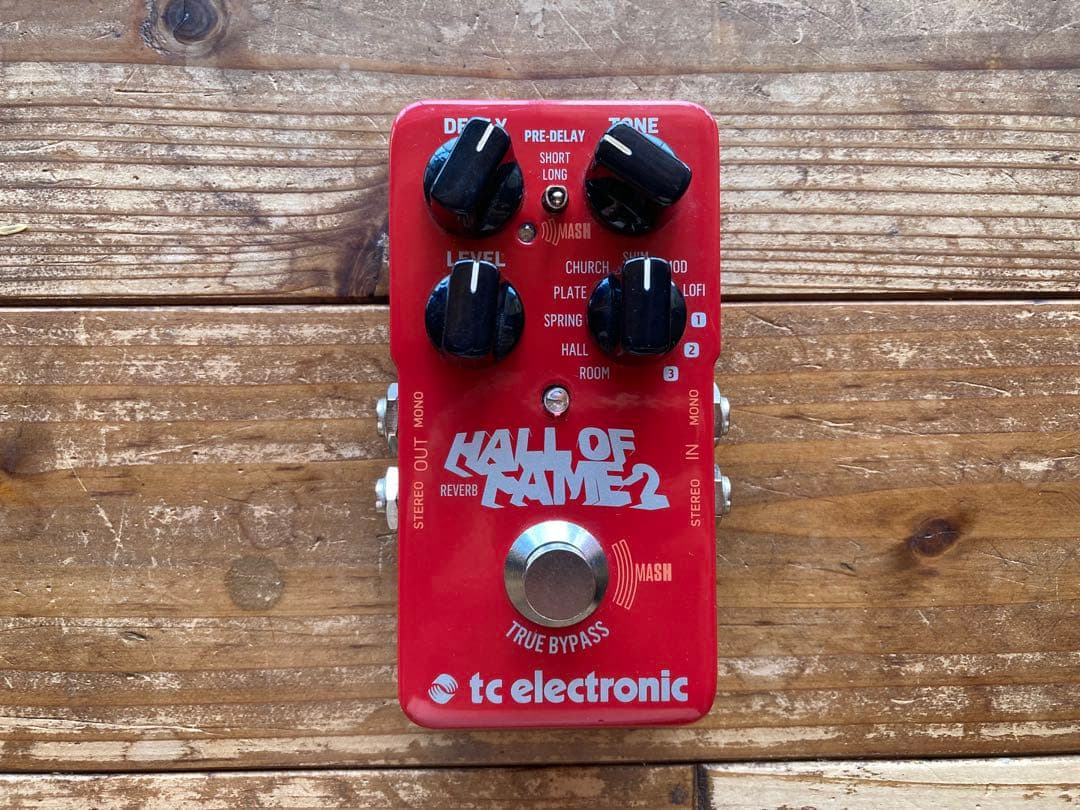 美品tc electronic HALL OF FAME 2 ギターエフェクター