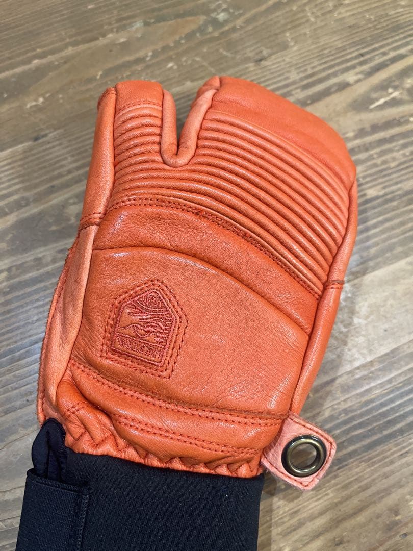 ⭐️美品⭐️HESTRA ヘストラ スキー スノーボード レザー ミトン グローブ