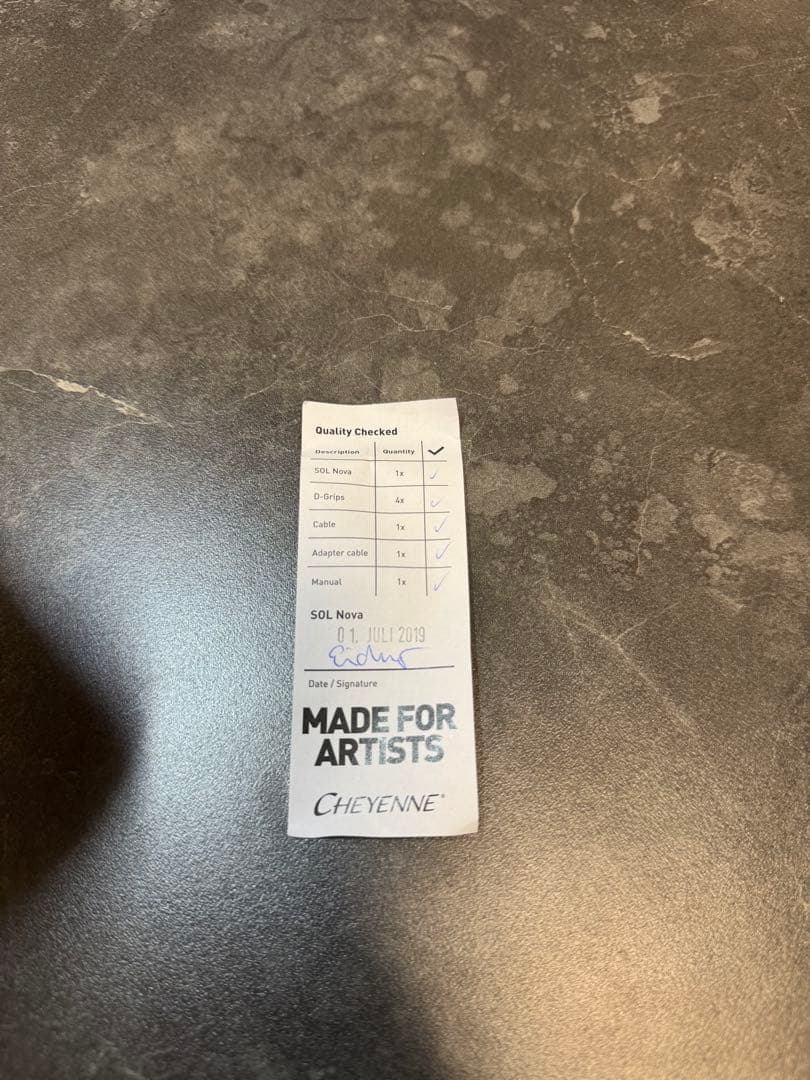 タトゥーマシン シャイアン CHEYENNE SOLNOVA