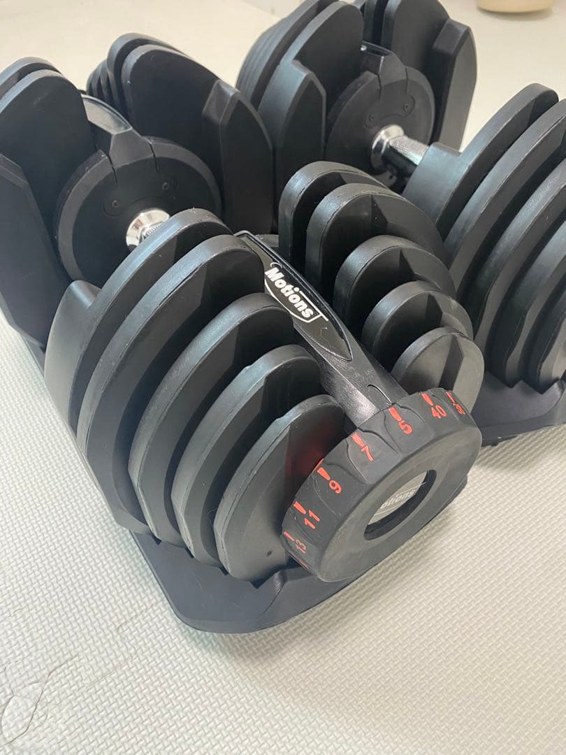 【セット売り②】モーションズ　可変式ダンベル 40kg 2個セット