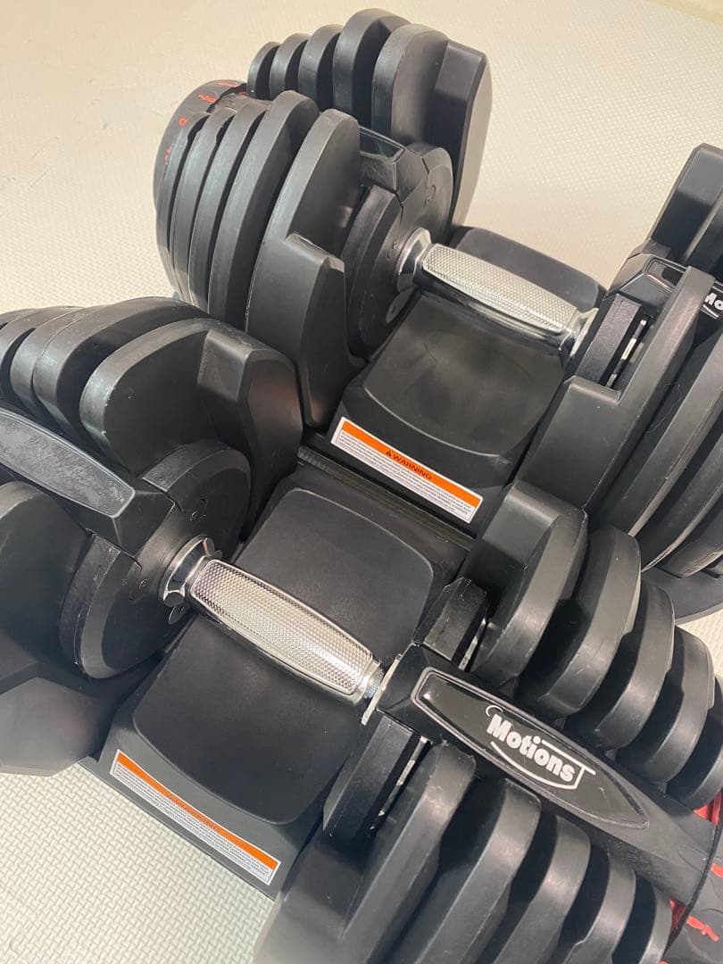 【セット売り②】モーションズ　可変式ダンベル 40kg 2個セット