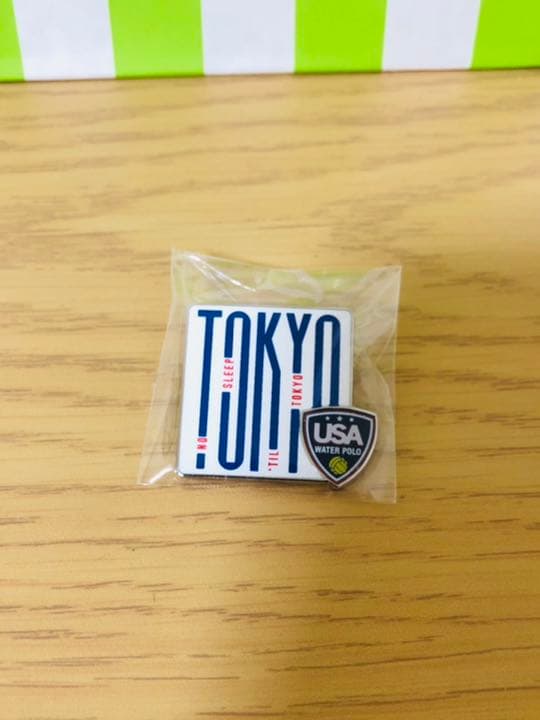 Tokyo 2020 オリンピック バッチ セット　アメリカ　水球チーム