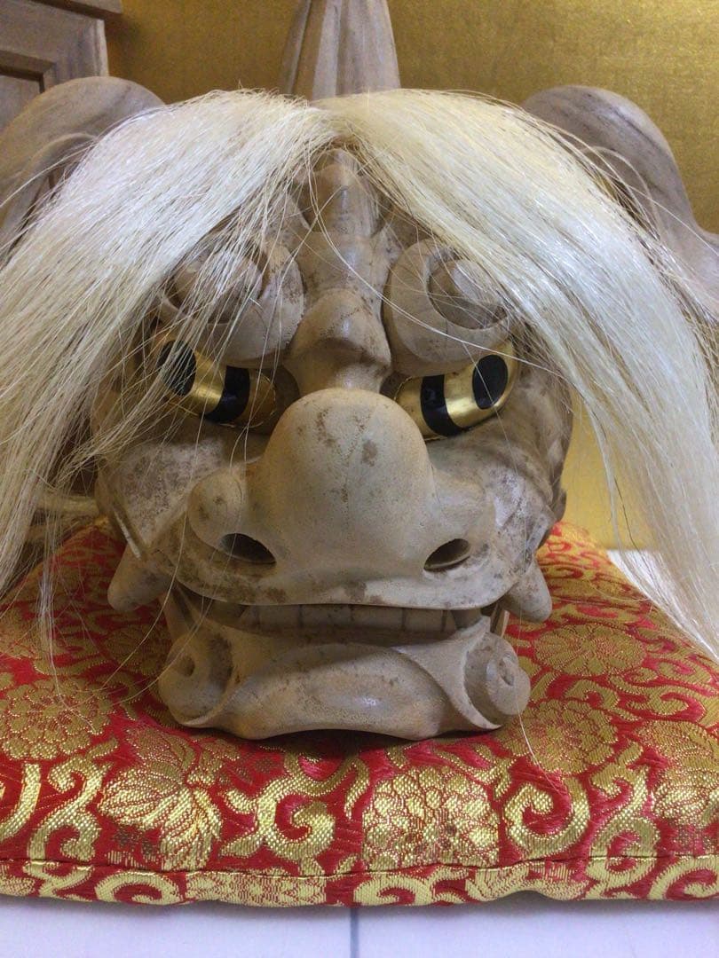 獅子頭 共箱付き 厄除け