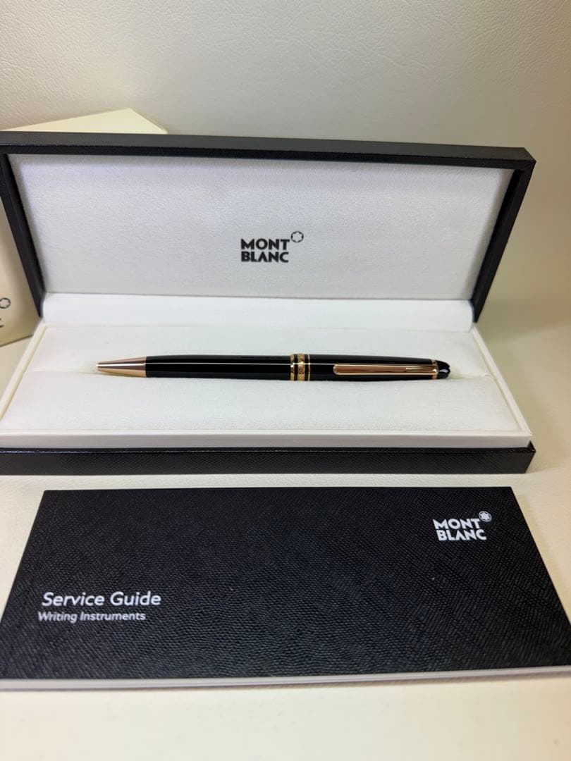 モンブラン 164ボールペン　レッドゴールド