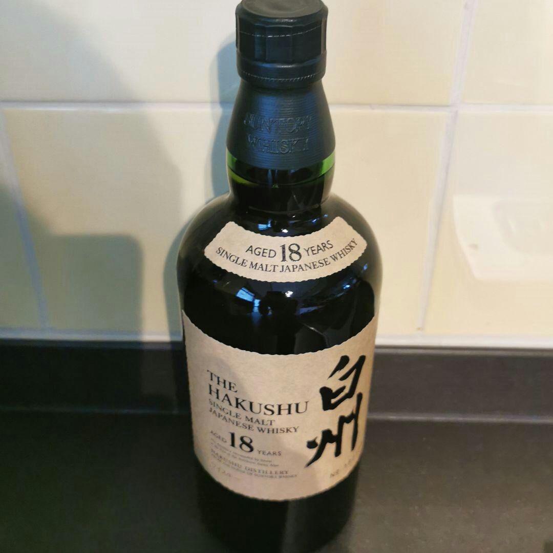 サントリーシングルモルトウイスキー白州18年
