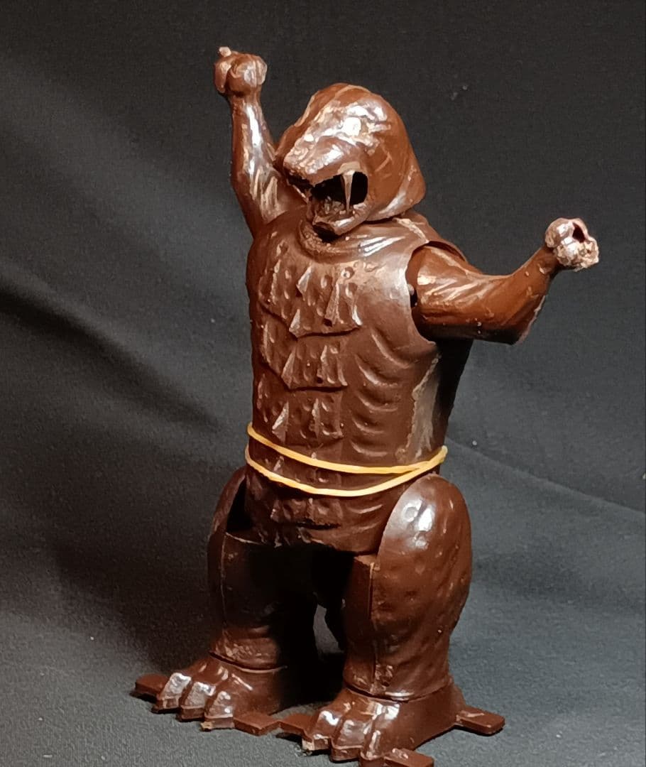 クラウンモデル パチ怪獣 プラモデル 「ラドンガ」箱有説明書有 組立途中 希少！