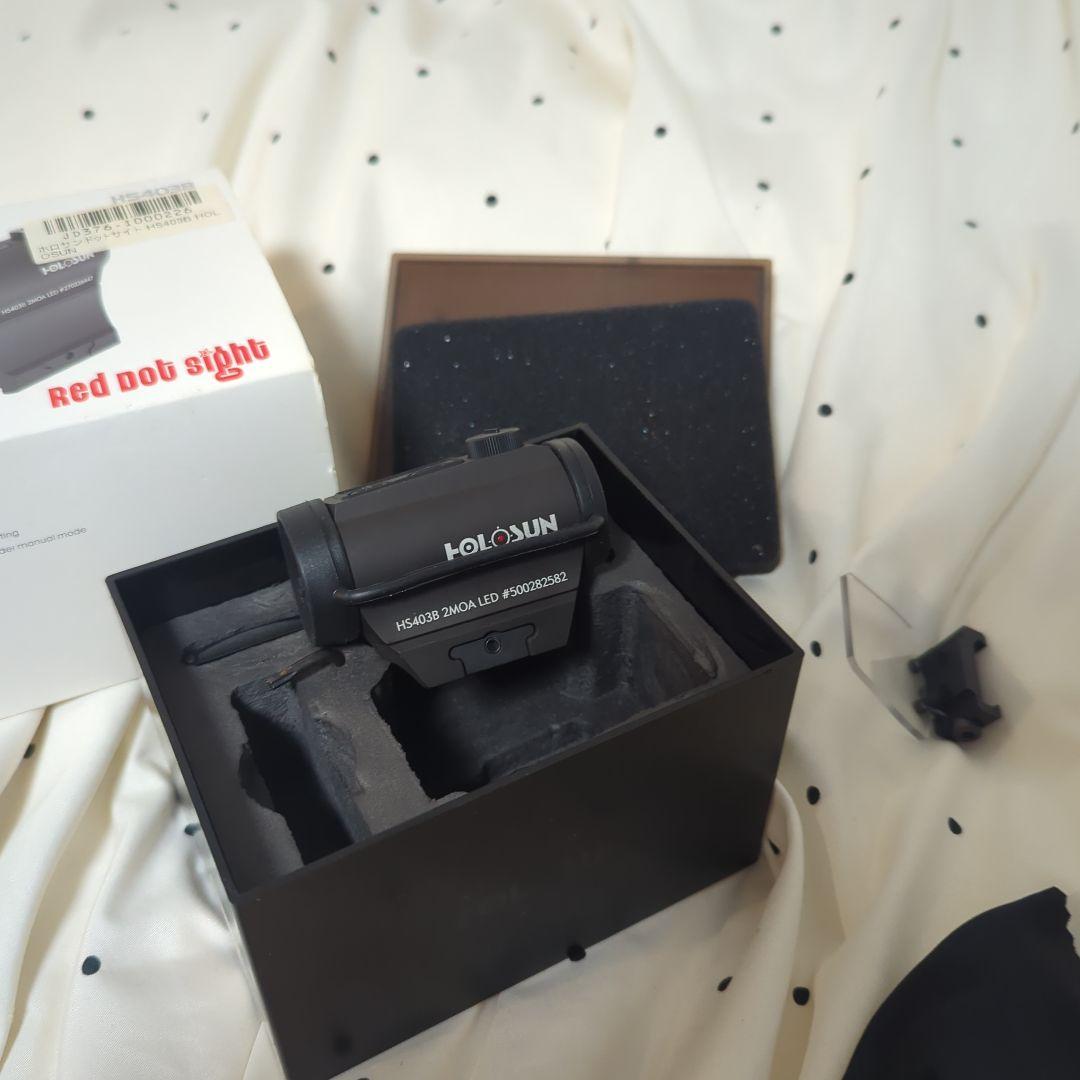 HOLOSUN HS403B レッドドットサイト　生涯保証付き