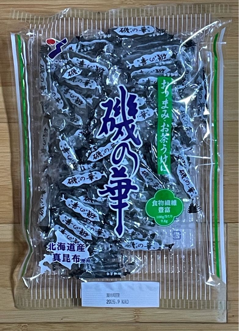 食物繊維豊富！おつまみ．お茶うけに　磯の華ポックス 250g×10袋豪華セット