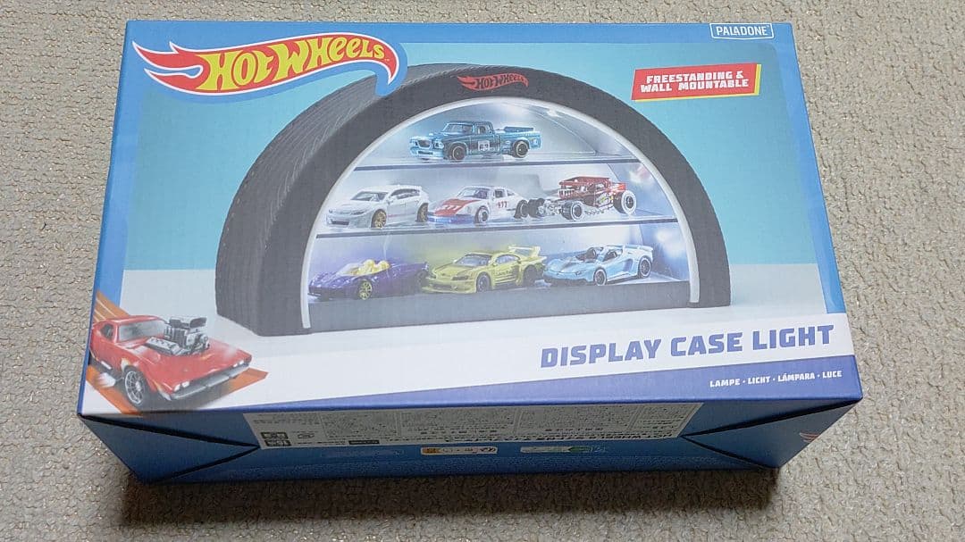 ホットウィール ライト ケースロゴライト ディスプレイケース