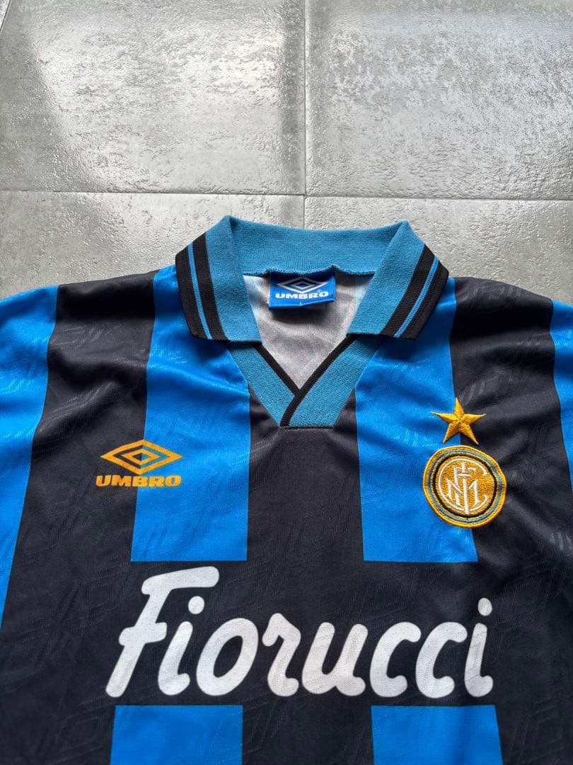93-94 インテルミラノ　アンブロ　ユニフォーム　正規品　No.5 当時物