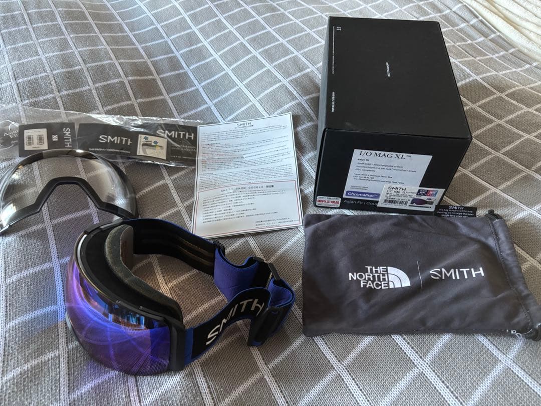 ノースフェイス SMITH I/O MAG XL ゴーグル 調光