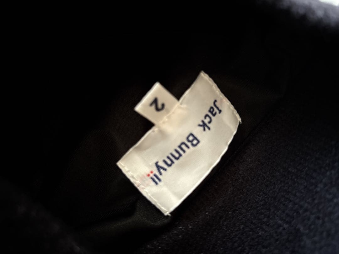 jack bunny 防寒ニットワンピース　2 ブラック