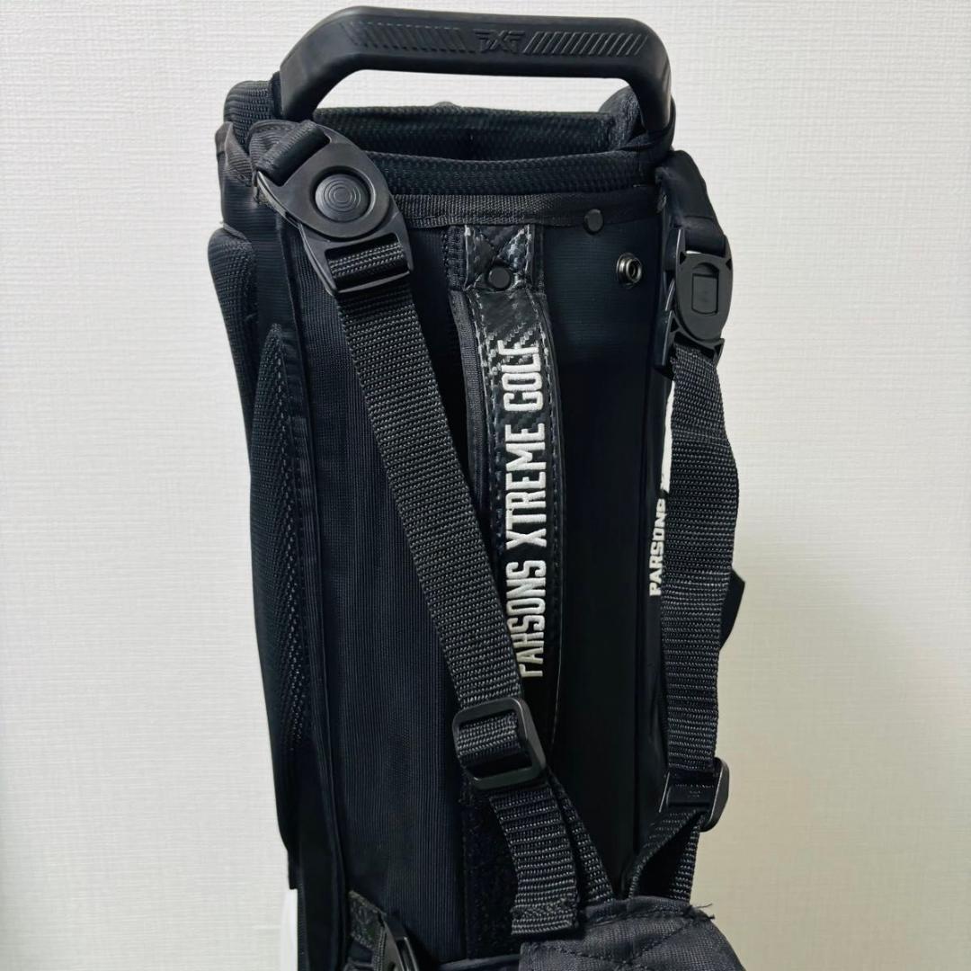 PXG スタンド式　キャディバッグ　ゴルフ　ブラック　ホワイト