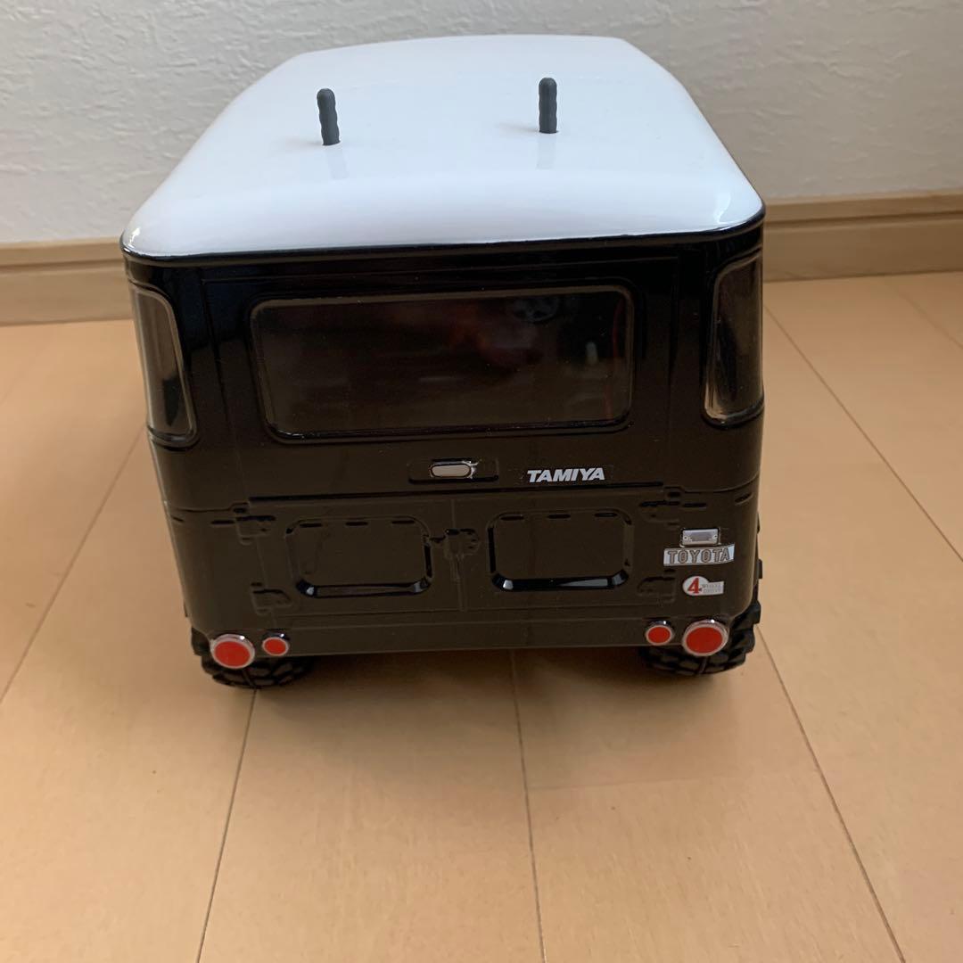 TAMIYA ラジコントヨタ ランドクルーザー40ブラックスペシャル　メカ付き