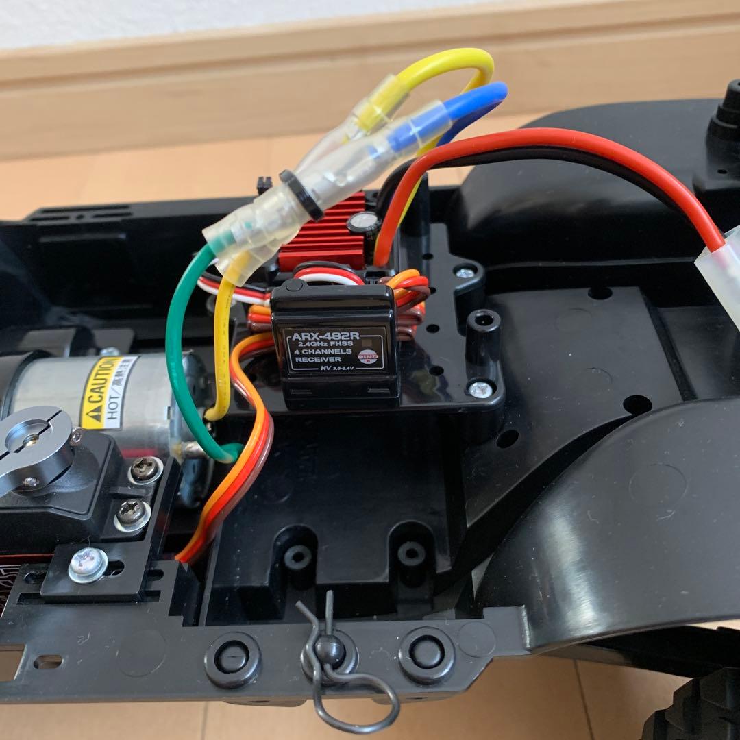 TAMIYA ラジコントヨタ ランドクルーザー40ブラックスペシャル　メカ付き