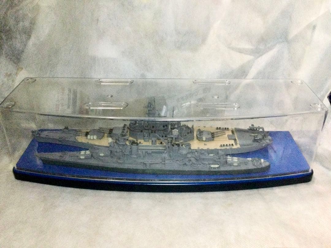 アメリカ海軍 戦艦サウスダコタ & 重巡洋艦インディアナポリス　1/700