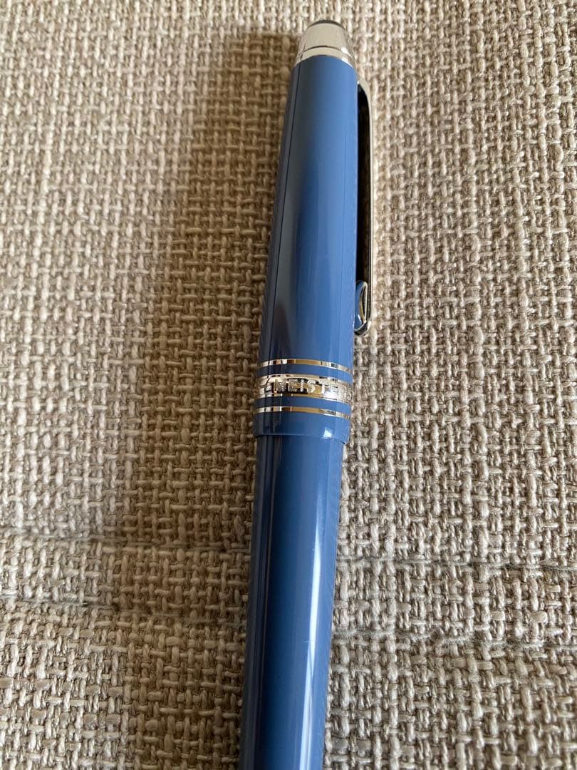 マイスターシュテュック グレイシャー ミッドサイズ ボールペン ブルー