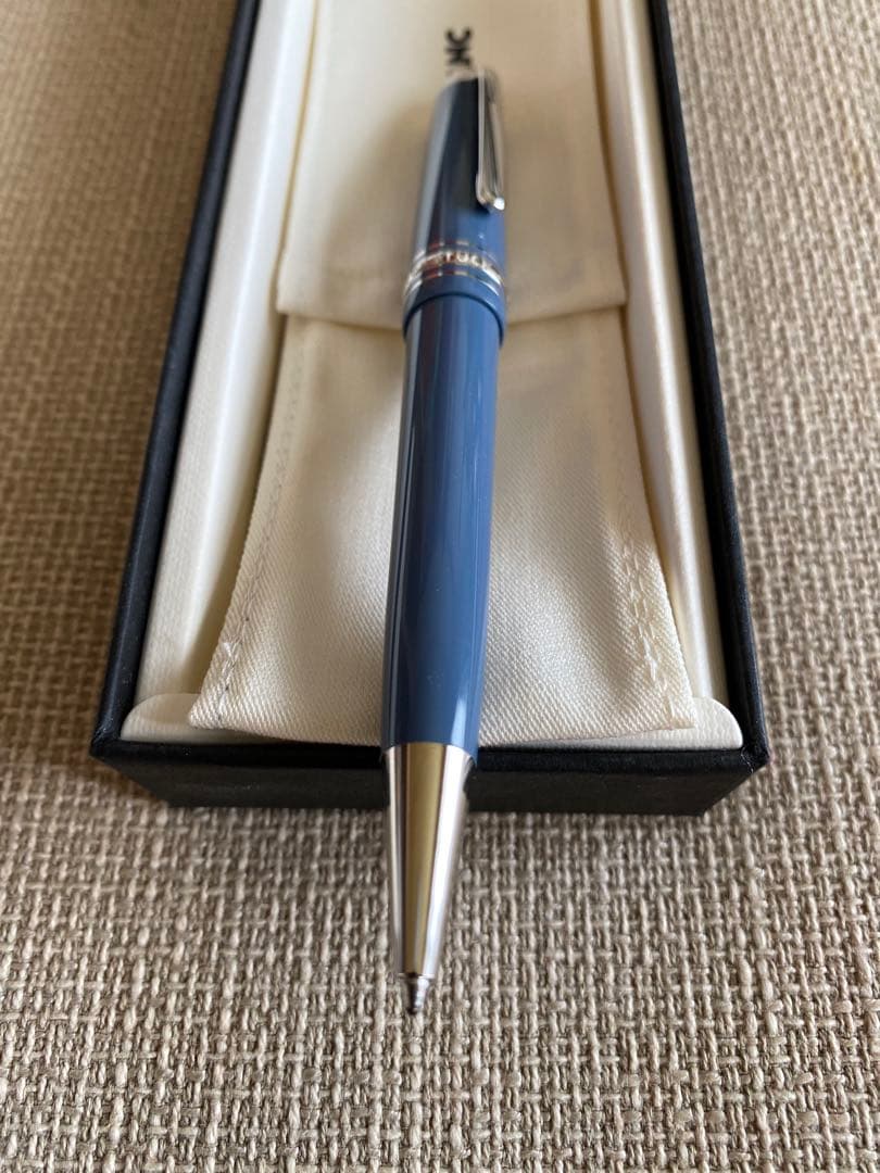 マイスターシュテュック グレイシャー ミッドサイズ ボールペン ブルー
