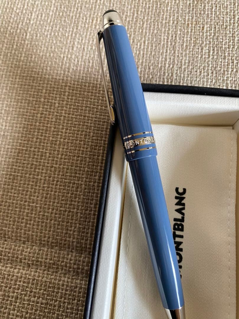 マイスターシュテュック グレイシャー ミッドサイズ ボールペン ブルー