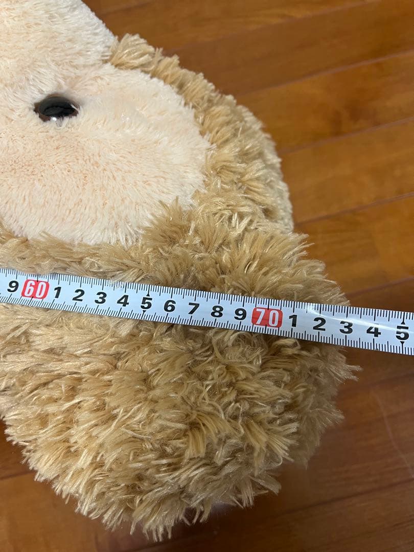 最終SALE❣️ディズニーシー　ダッフィー　大　(全長　約70㎝超) 美品