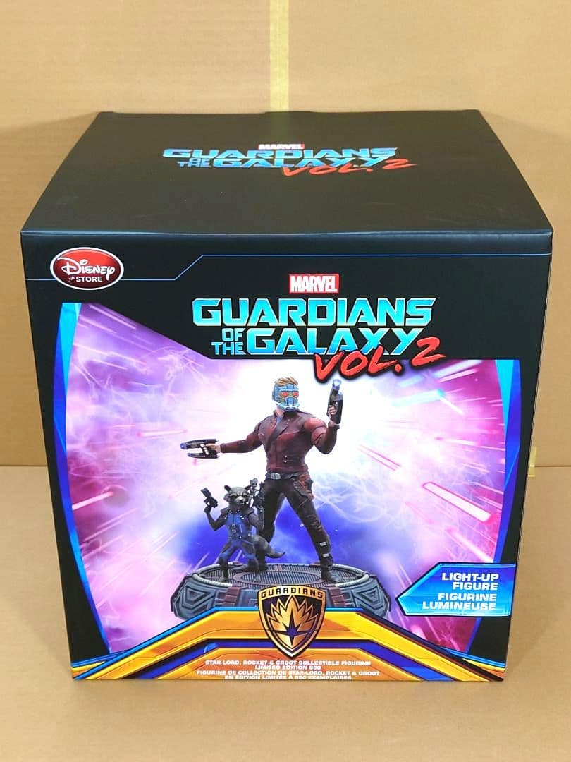 ガーディアンズ・オブ・ギャラクシー２　限定品　スター・ロード、ロケット&グルート