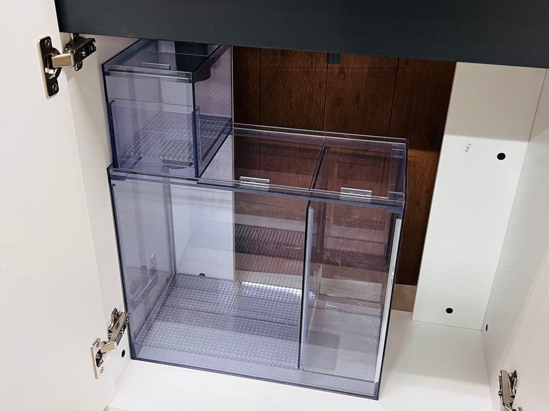 ラスト１セット限定　特注仕　600×300×360オールガラスオーバーフロー水槽