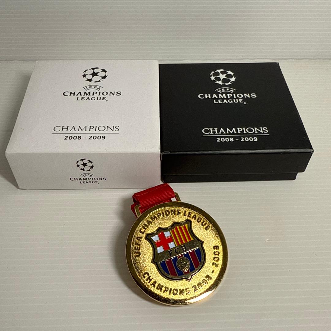 UEFA チャンピオンズリーグ 2008-2009 バルセロナ 優勝記念メダル