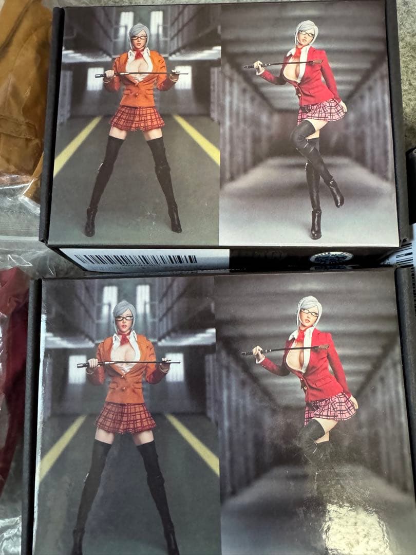 早い物勝ち 1/6フィギュア素体、ヘッド、衣装、小物セット