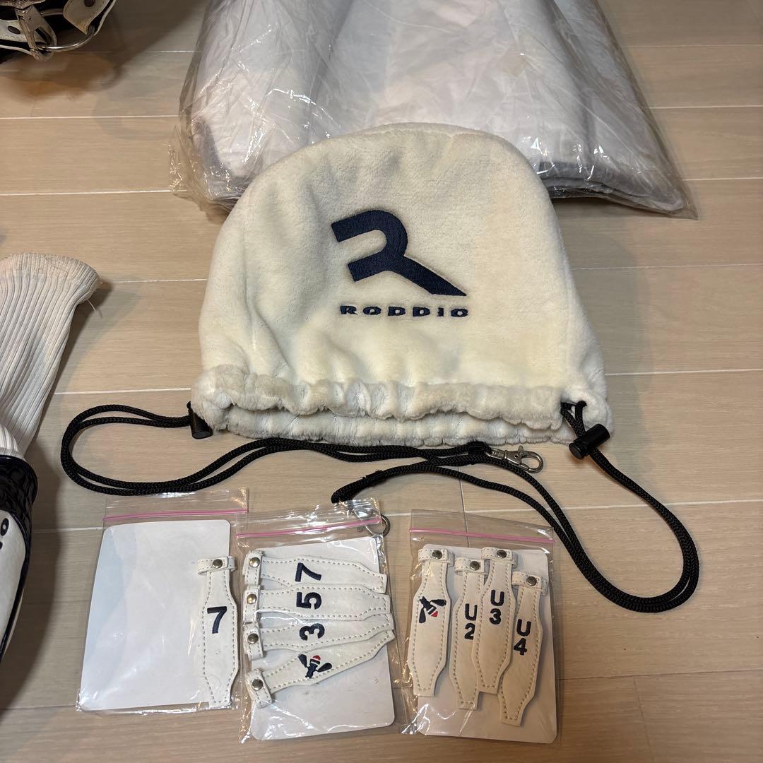 【hide】RODDIO キャディバック ヘッドカバー　アイアンカバー付