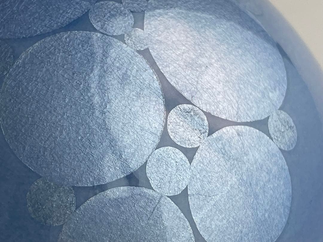 人間国宝　陶芸家　中田一於　淡青釉裏銀彩　壺　壷　九谷焼　共箱　小野珀子