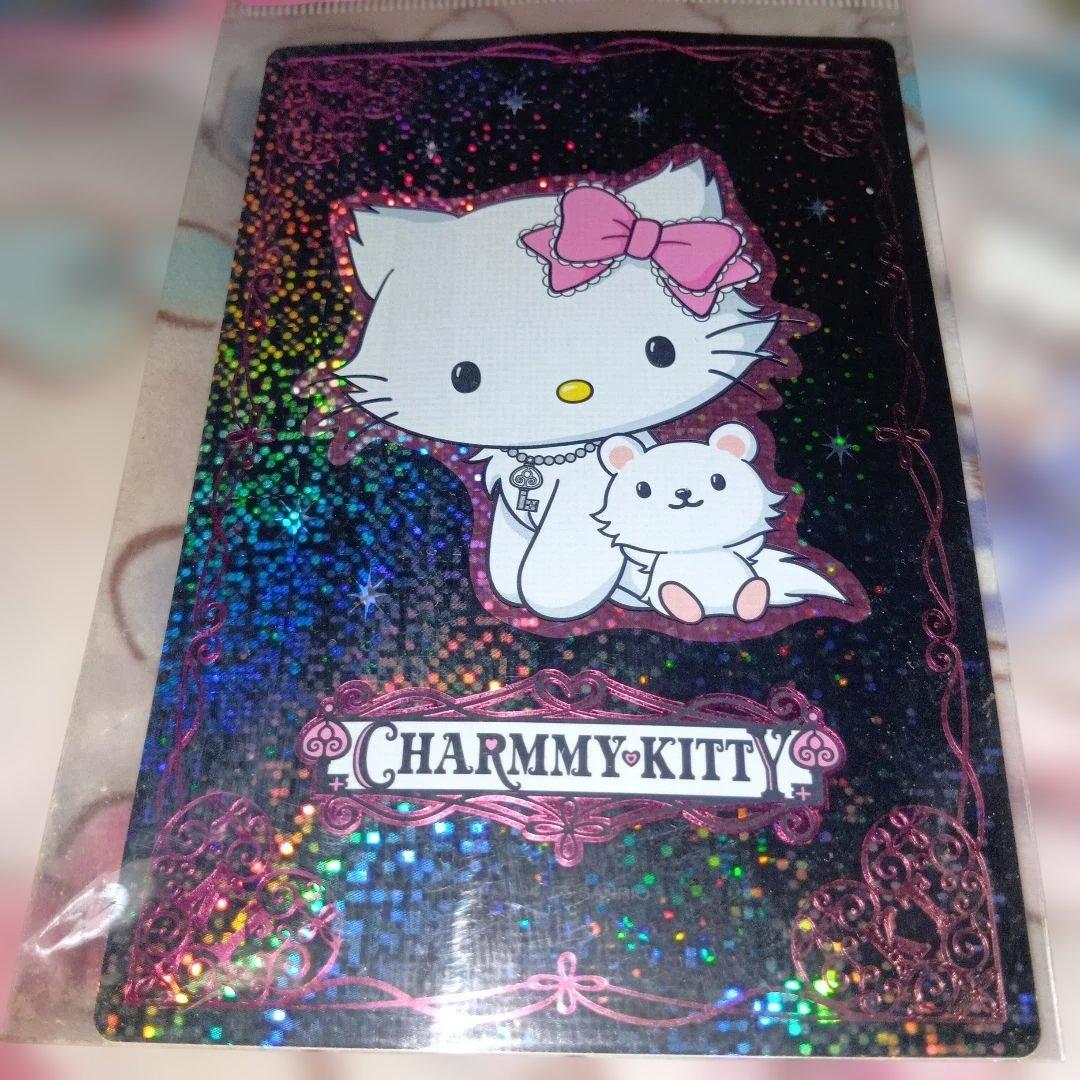 チャーミーキティホログラムステッカーハガキ大2005Vivitix