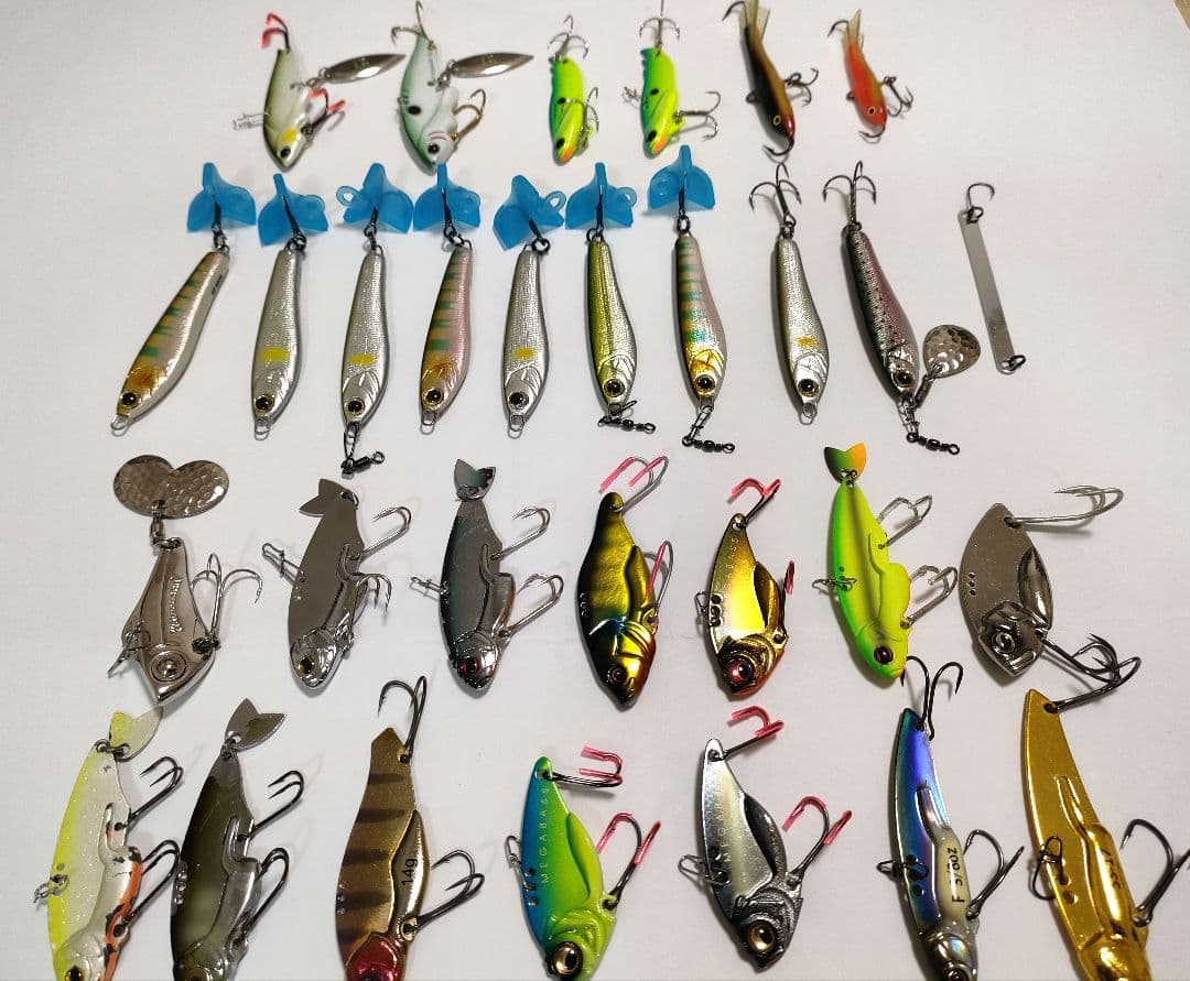 値下げ！　メタルバイブ　エバーグリーン　メガバス　イッセイ　ザリメタル