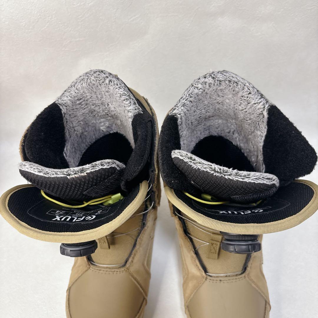 FLUX TX-BOA スノーボードブーツ US 6 24 ベージュ