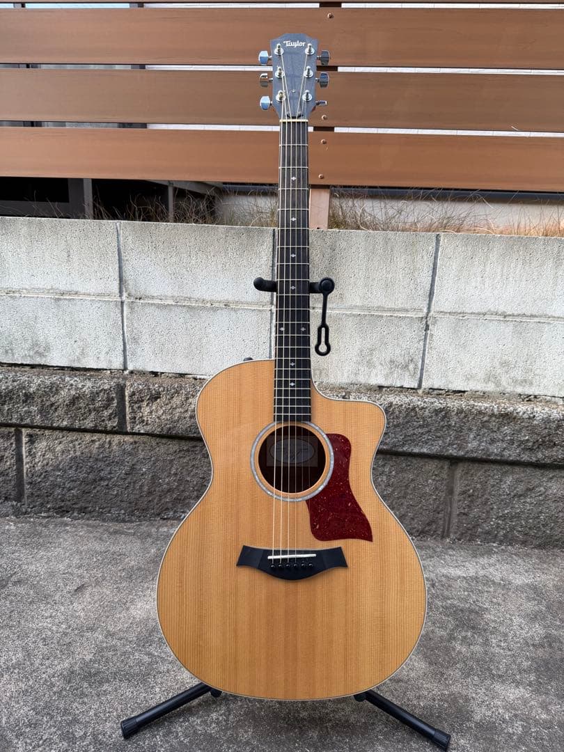 Taylor 214ce-K DLX ES2 エレアコ 純正HC 書類レシート有