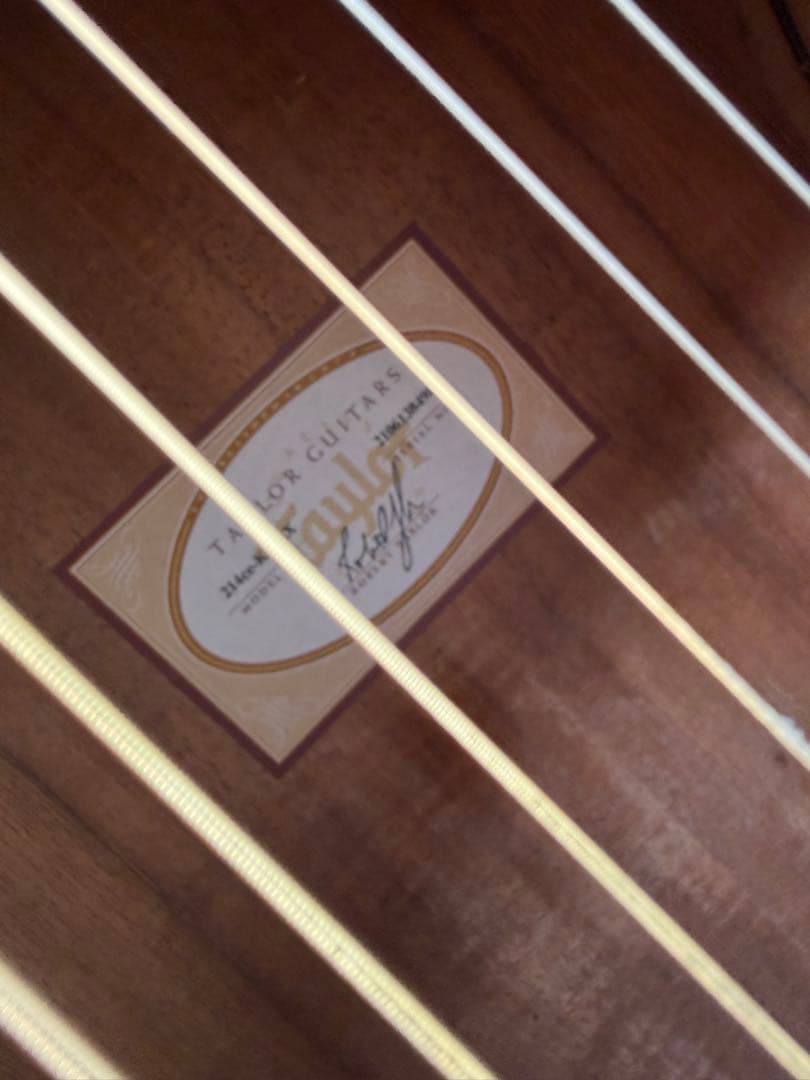 Taylor 214ce-K DLX ES2 エレアコ 純正HC 書類レシート有