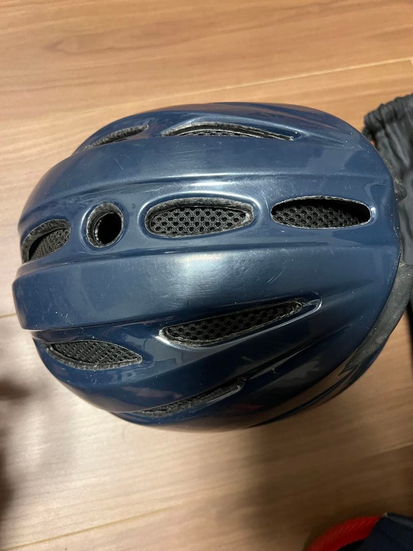 ZETT キャッチャー用プロテクターセット JSBB 大人用 ネイビー