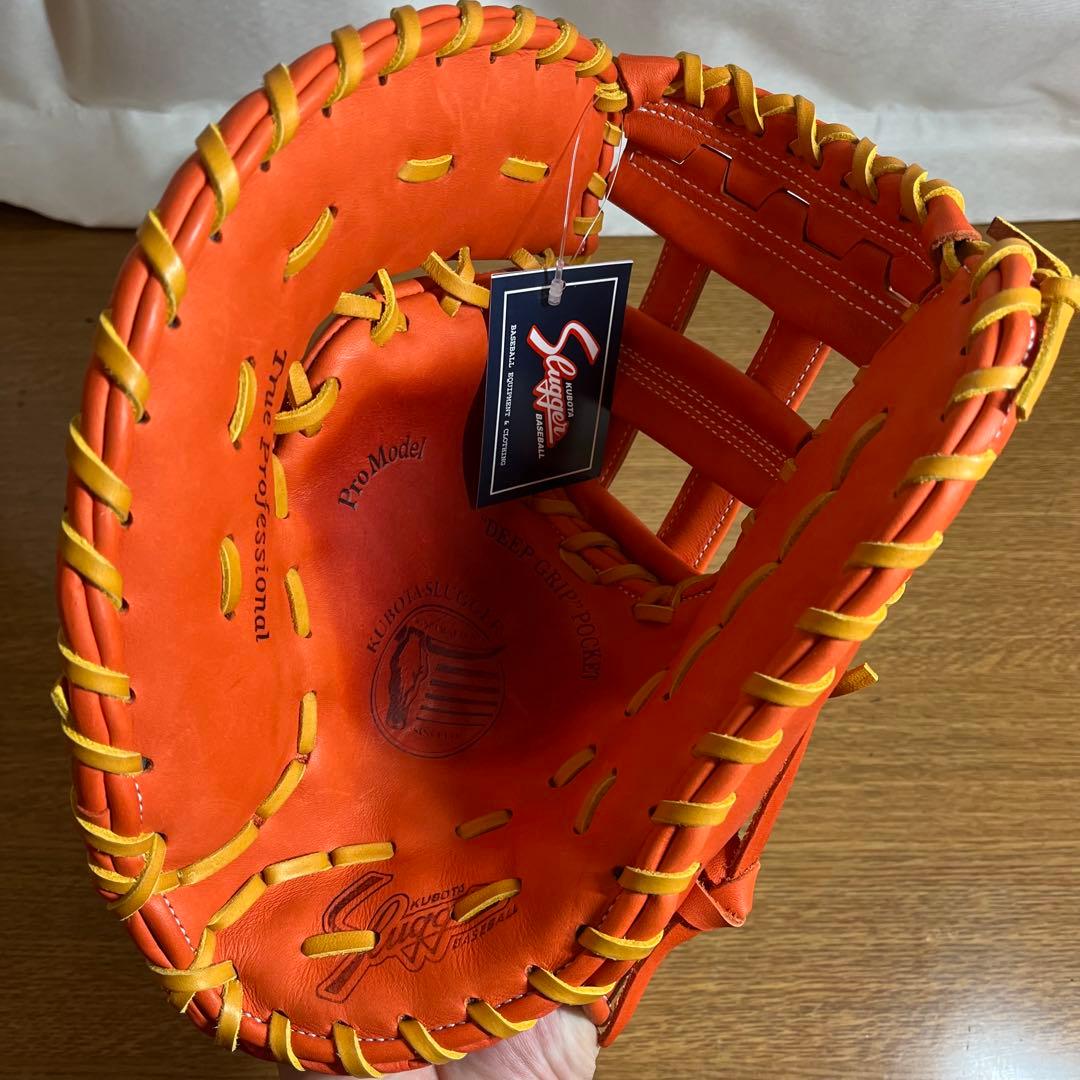 久保田スラッガー 一般軟式 ファーストミット 左投げ用 極美品 新品未使用