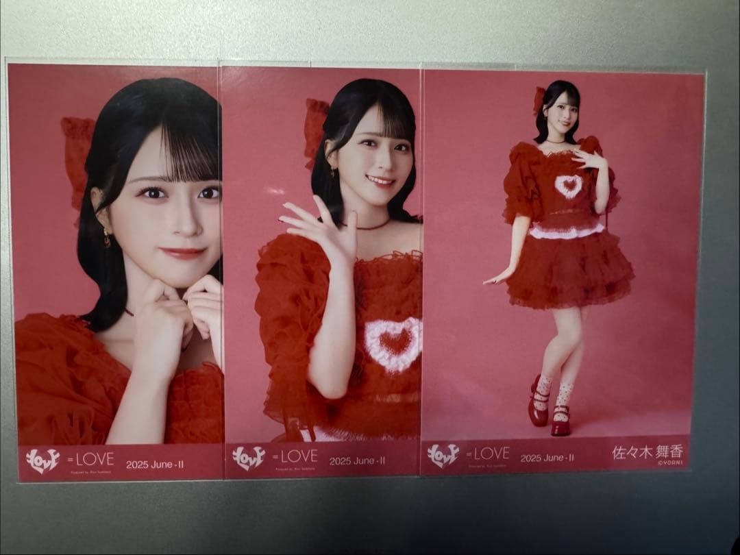 【4種コンプ】佐々木舞香 イコラブ 生写真 「とくべチュ、して」