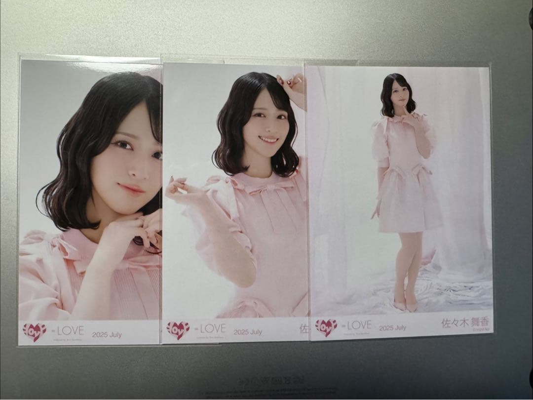 【4種コンプ】佐々木舞香 イコラブ 生写真 「とくべチュ、して」