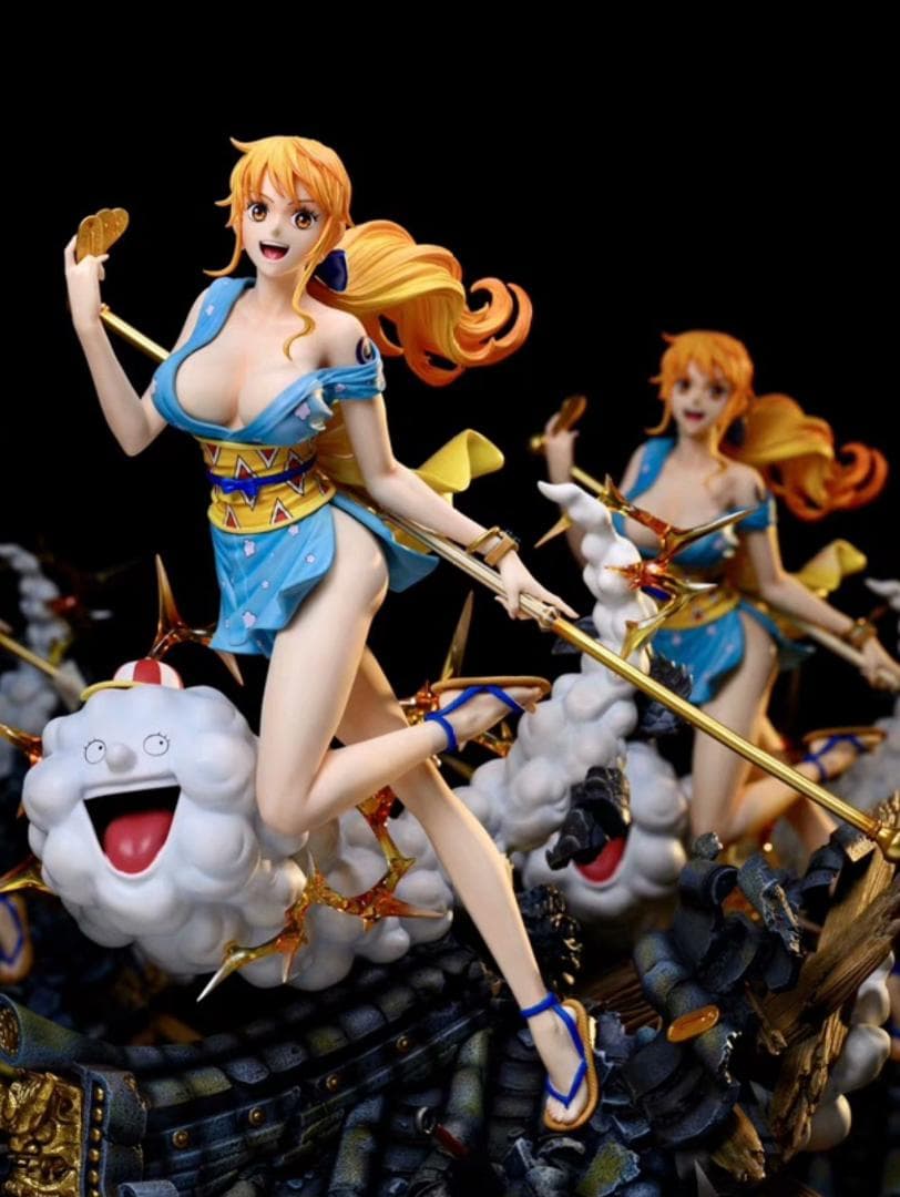 ONE PIECE ナミ（NAMI） 樹脂 1/5 彫刻 フィギュア