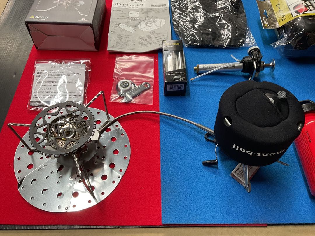 SOTO新型新品未使用未点火ストームブレイカー新品付属装備品多数付き豪華セット