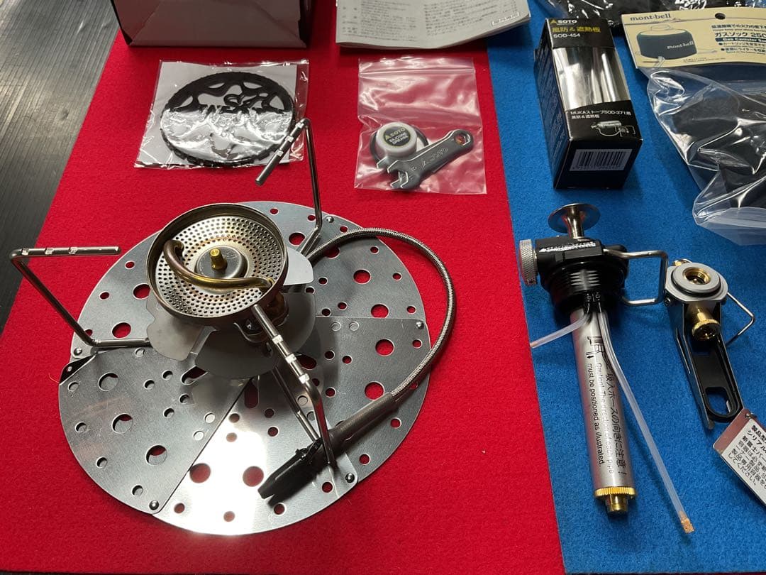 SOTO新型新品未使用未点火ストームブレイカー新品付属装備品多数付き豪華セット