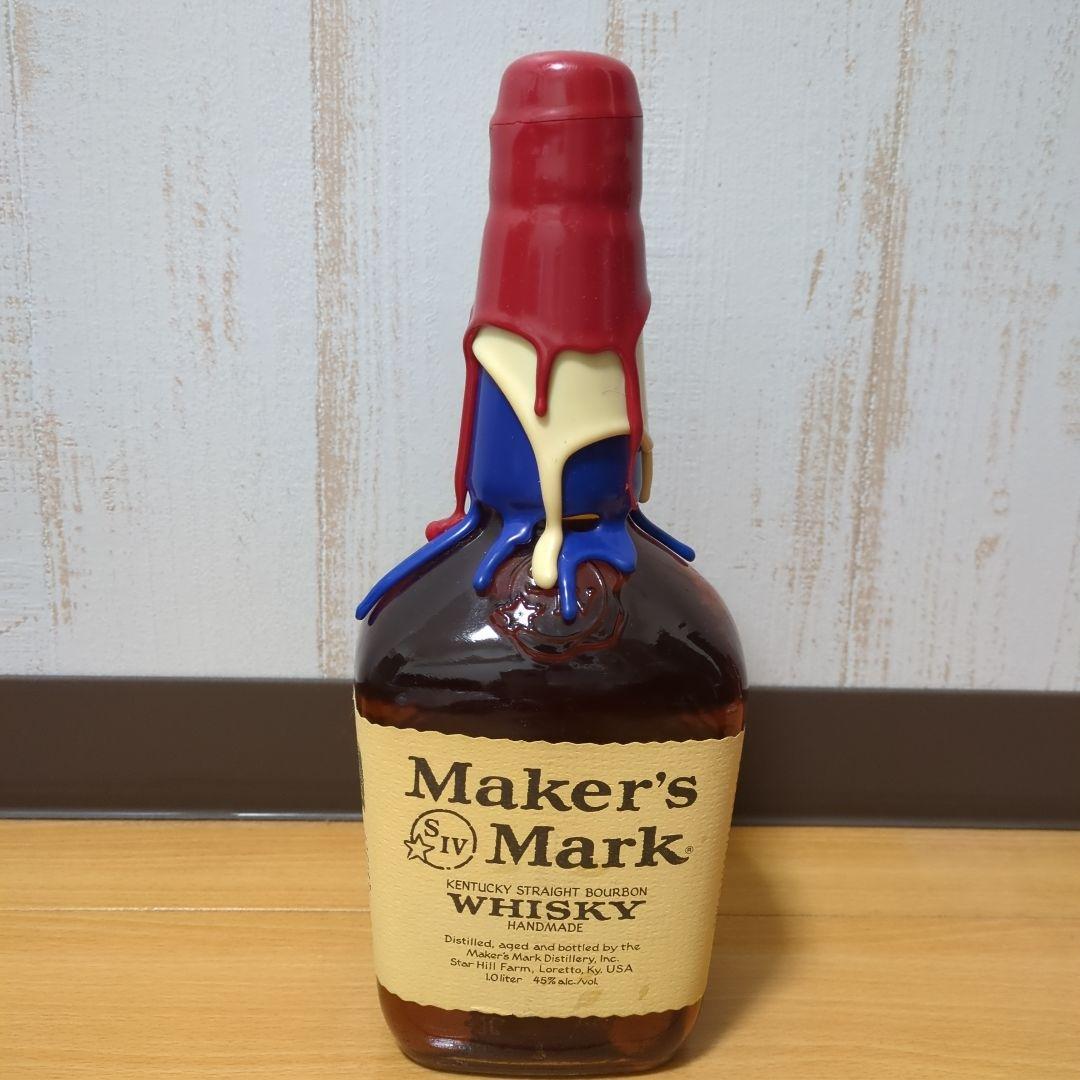 【未開封・終売品】メーカーズマーク レインボートップ トリコロール 1000ml