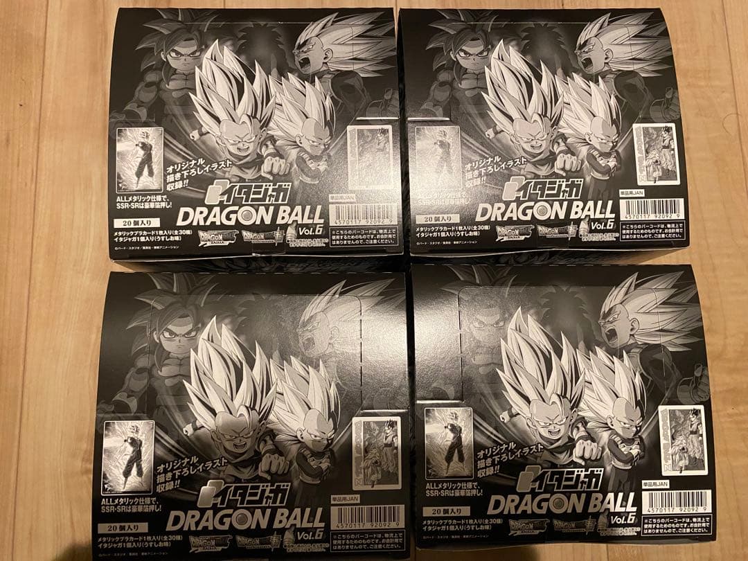 イタジャガ ドラゴンボール Vol.6 4箱セット 賞味期限2025.10.14